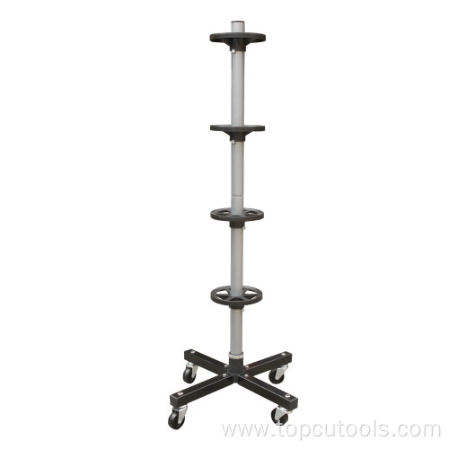 Tire Stand with Wheels Without Brake